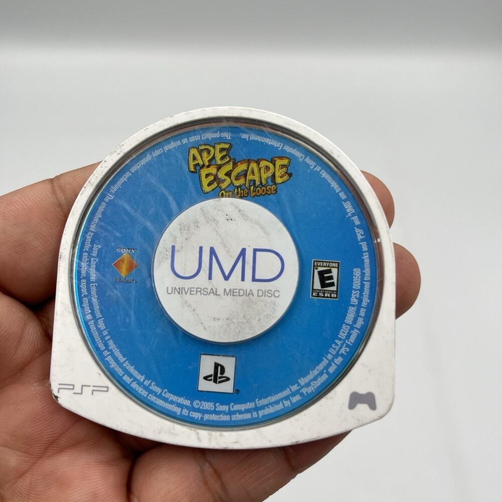Ape Escape: On the Loose (Sony PSP, 2005) Disc Only